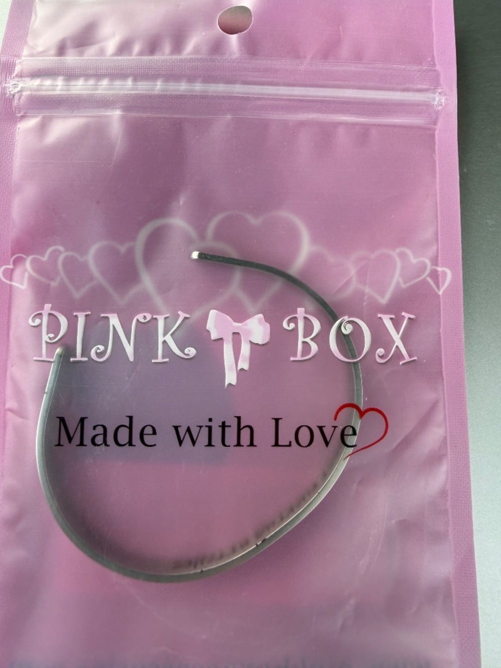 Pink Box Accessories Silvertone "Best B*tches" Cuff Bracelet - Picture 2 of 5